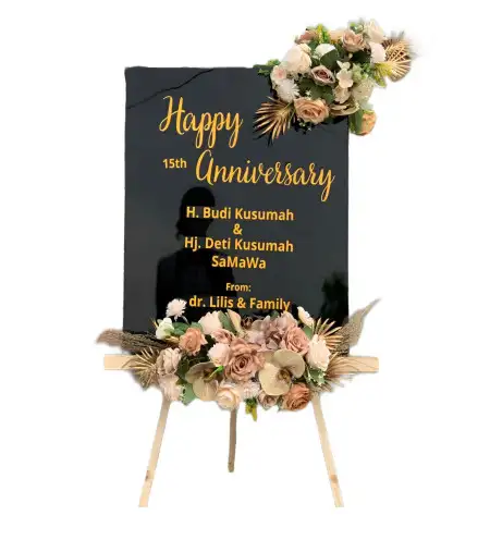 Papan Bunga Akrilik Pelang